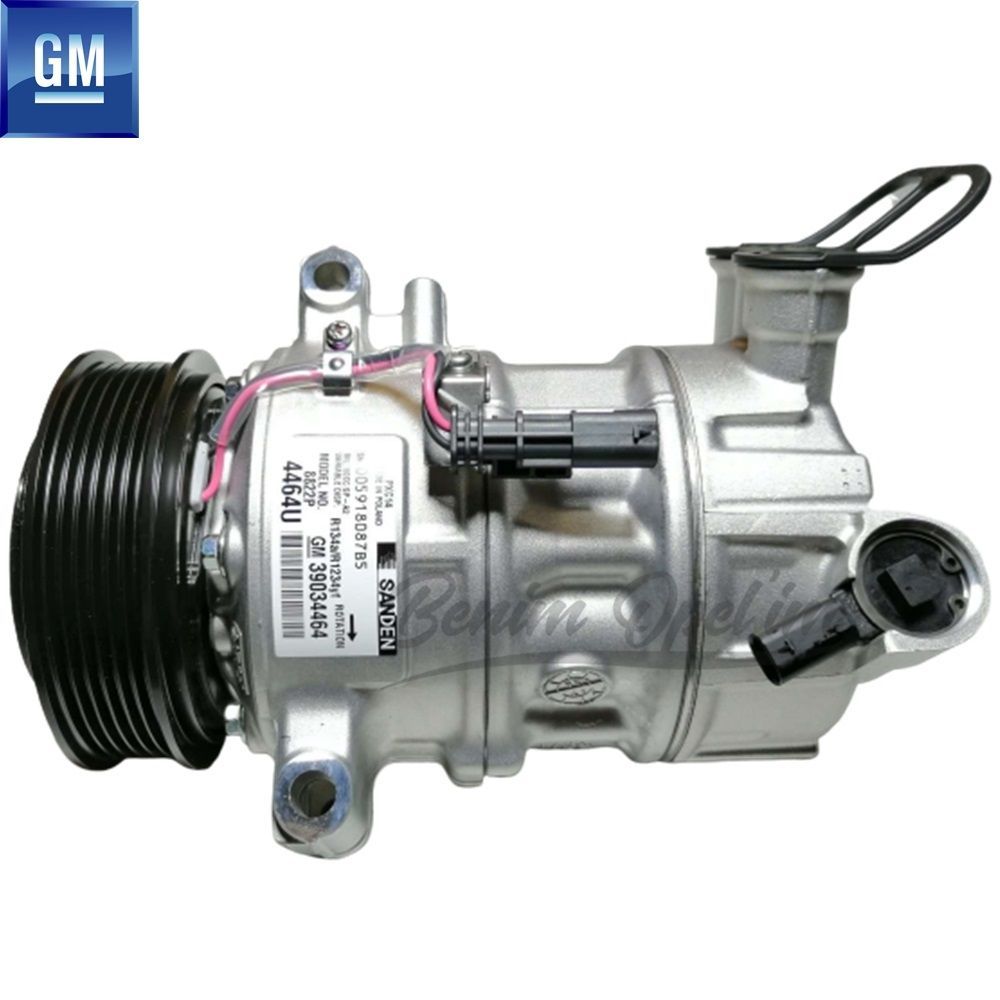 Havalandırma ve Klima Aksamı | Komple Klima Kompresörü 1.6/2.0 Chevrolet Captiva C140, Opel Antara, Astra K, İnsignia A, İnsignia B GM Orijinal 39076800 - 95523374 | 39076800 | 