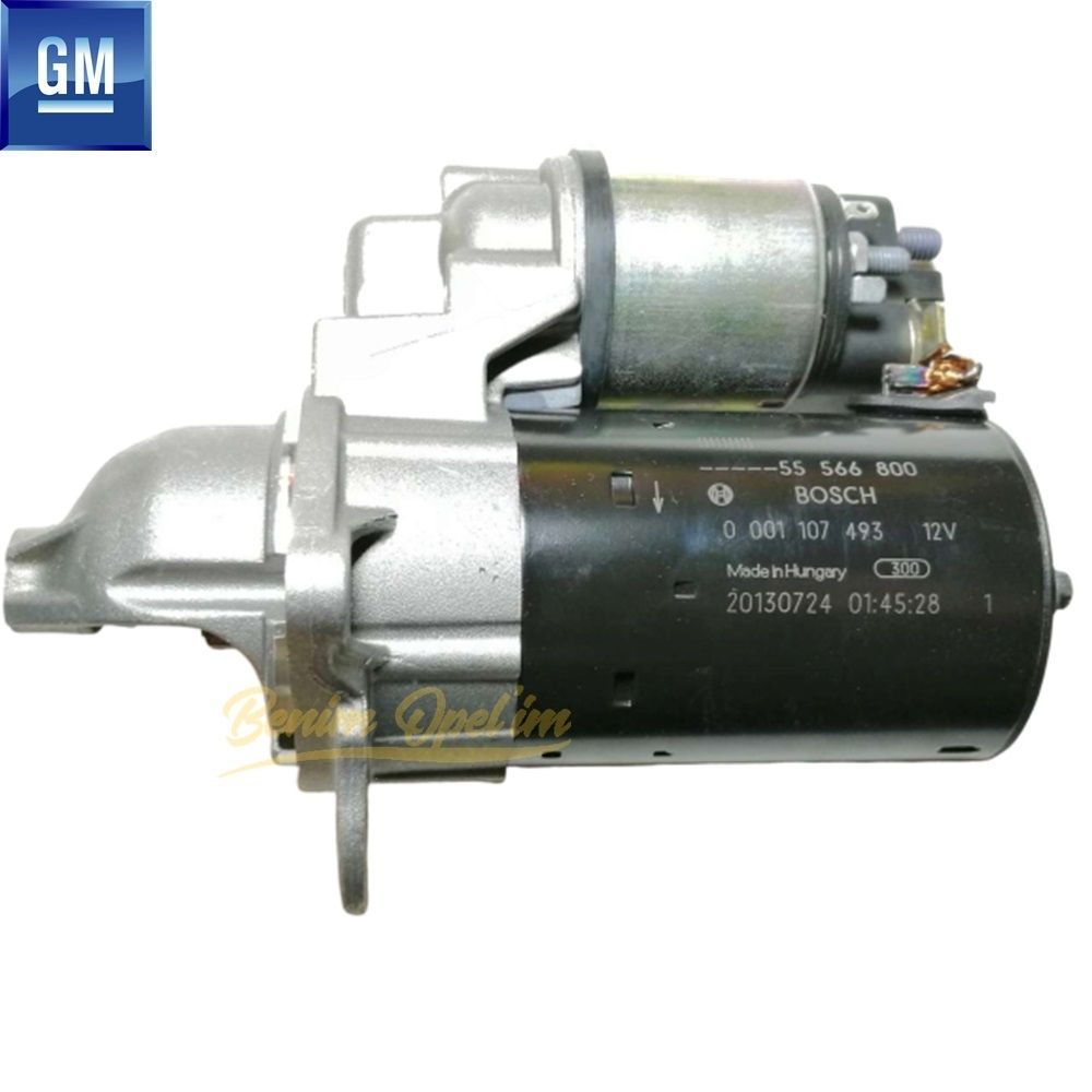 Elektrik | Komple Marş Motoru 1.2/1.4/1.6 Opel Astra J, Corsa D, Meriva B, Vectra C GM Orijinal 1202110 - 55566800 | 1202110 | 