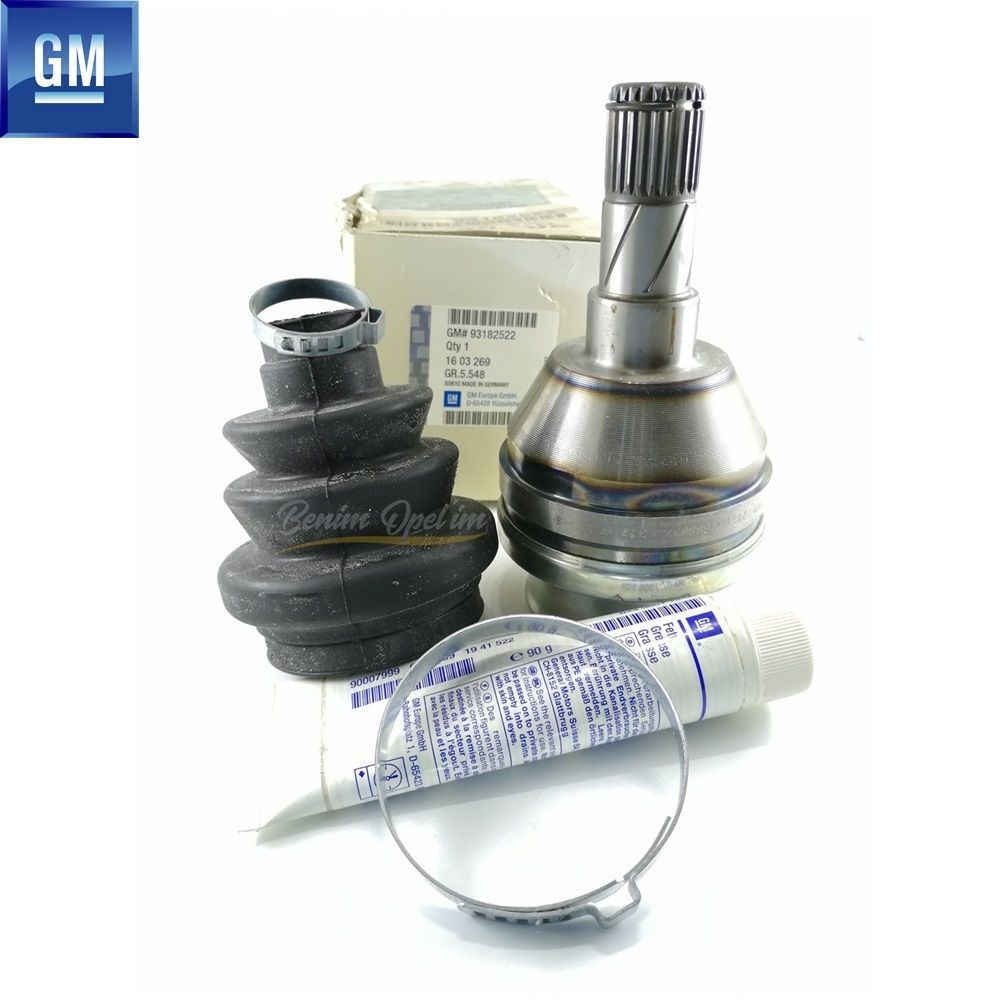 Süspansiyon ve Aks | Komple Sol Ön İç Aks Kafası 1.3/1.6/1.7/2.2 Opel Astra H, Vectra C, Zafira B GM Orijinal 1603269 - 93182522 | 1603269 | 