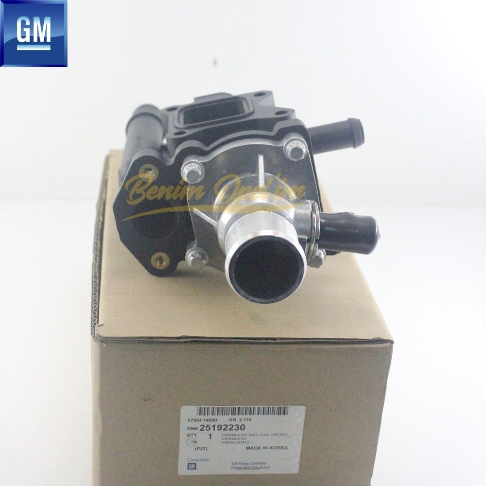 Soğutma ve Radyatör | Komple Termostat Gövdesi 1.6/1.8 Astra J, Zafira C, Mokka, İnsignia, Aveo T300, Cruze GM Orijinal 25192230 - 1338402 | 25192230 | 
