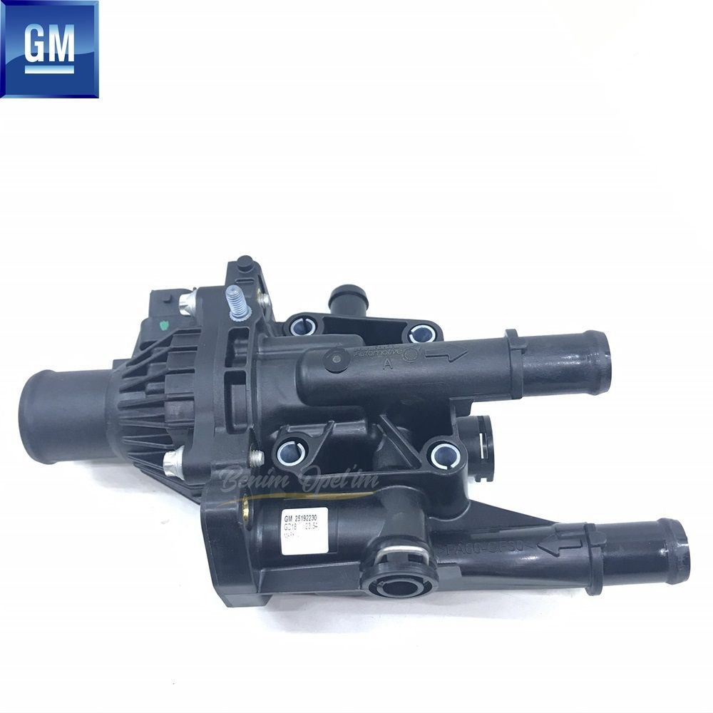 Soğutma ve Radyatör | Komple Termostat Gövdesi 1.6/1.8 Opel Astra H, İnsignia A, Vectra C, Zafira B, Cruze, Trax GM Orijinal 1338403 - 55577073 | 1338403 | 