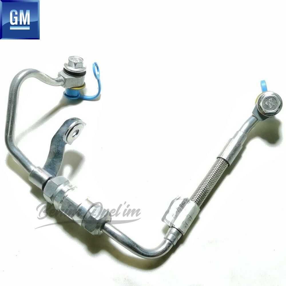Motor ve Debriyaj | Komple Turbo Yağ Besleme Borusu 1.6 Opel Astra J, Astra K, İnsignia B, Meriva B GM Orijinal 861024 - 55485521 | 861024 | 