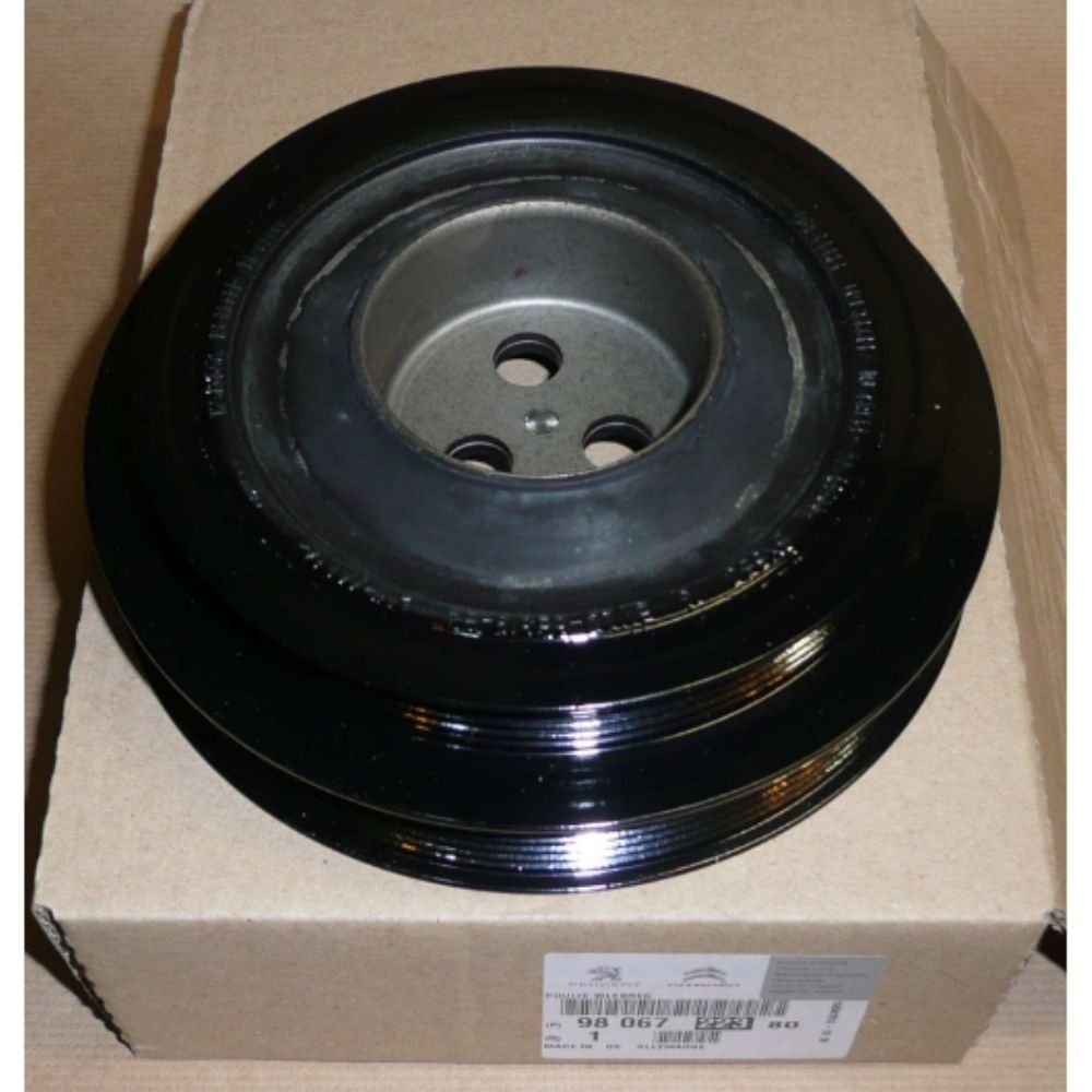 Yeni İhracat Ürünleri | Krank Kasnağı 2.2 Motor Peugeot Boxer 3, Citroen Jumper 3, Fiat Ducato 3, Ford Puma PSA Orijinal 9806722380 | 9806722380 | 