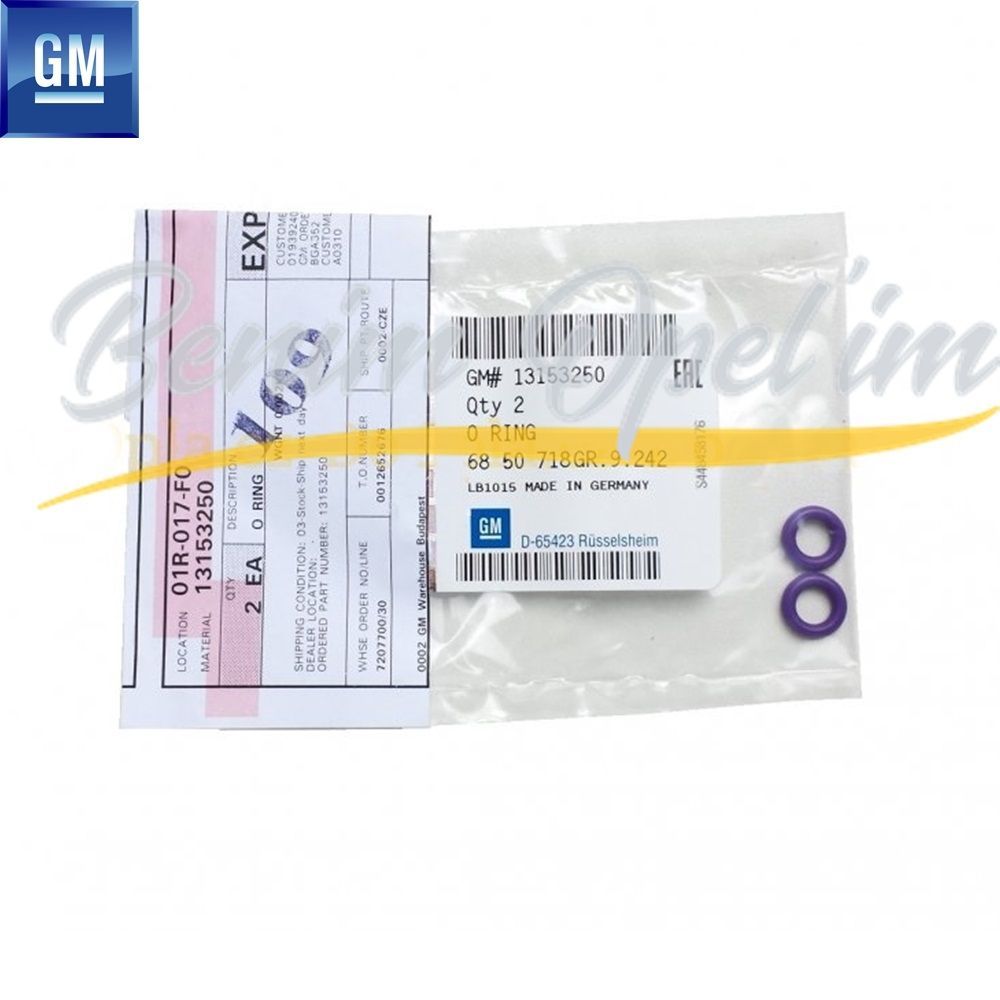 Havalandırma ve Klima Aksamı | Küçük Klima Boru Oringi 6.60X2.62 Opel Corsa C D E, Tigra B, Astra H, Meriva A, Zafira B, Adam GM Orijinal 6850718 - 13153250 | 6850718 | 