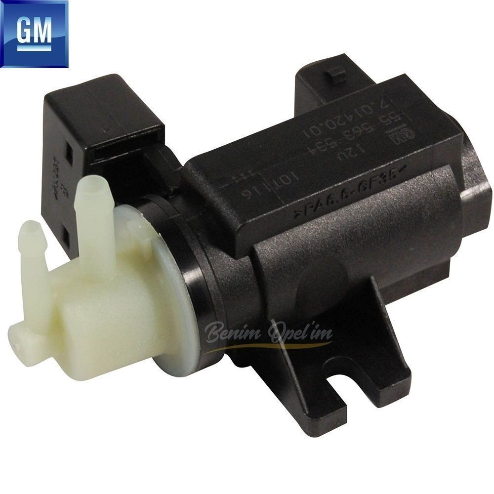Elektrik | (Kutulu Tip) Turbo Selenoid Valfi 1.3/1.9 Dizel Opel Astra H, Corsa D, Meriva A, Meriva B, Zafira B GM Orijinal 5851073GM - 55563534 | 55579900 | 