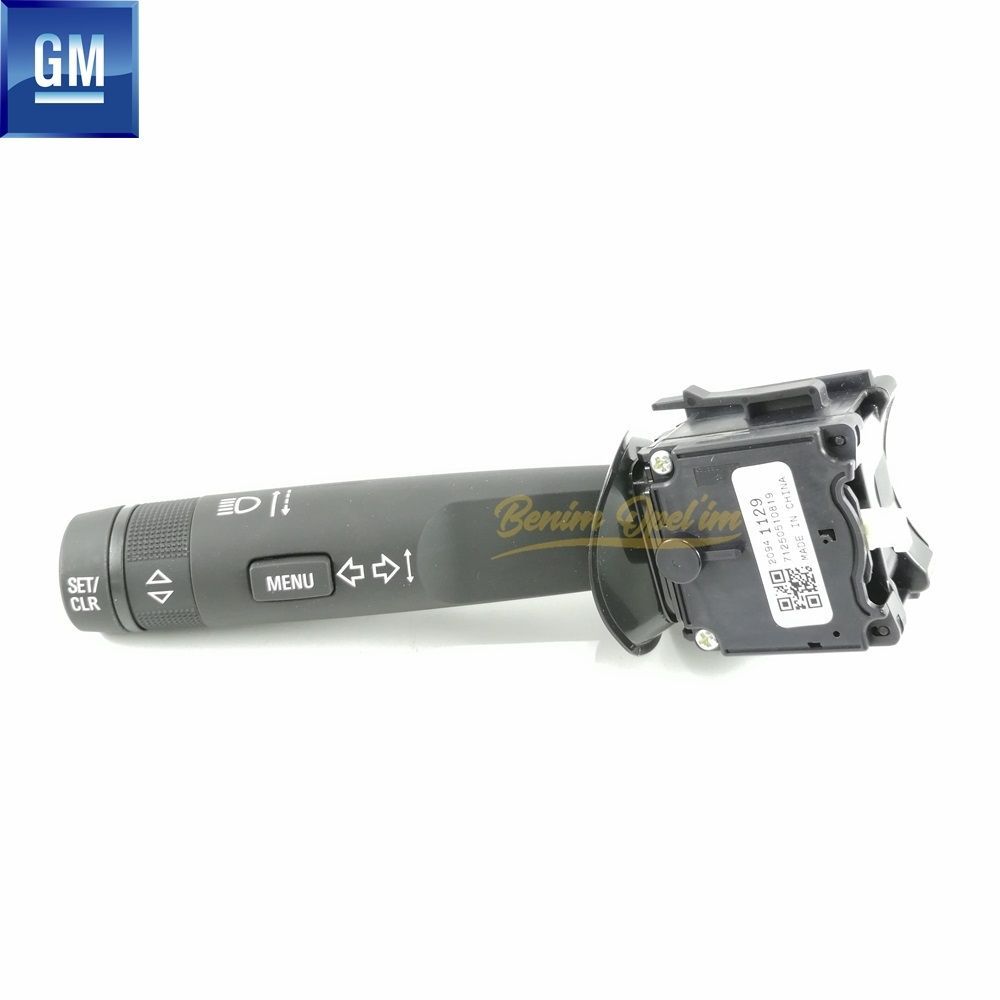 Elektrik | Menü Düğmeli Far Selektör Ve Sinyal Kolu Siyah Opel Astra J, Corsa E, İnsignia A, Meriva B, Zafira C, Cruze, Adam GM Orijinal 20941129 - 1241186 | 20941129 | 