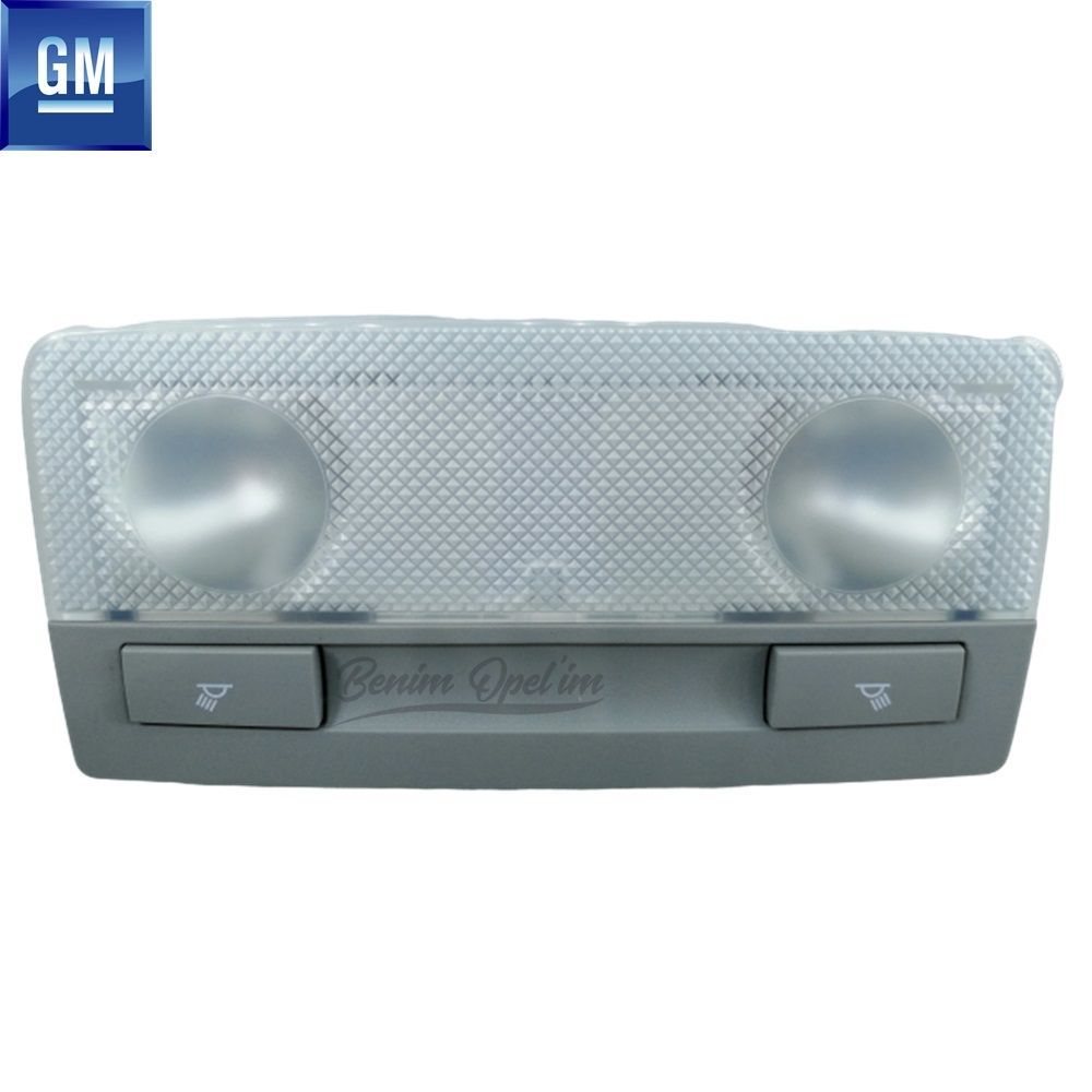 İç ve Dış Aydınlatma | Mercekli Tip Komple Tavan İç Aydınlatma Lambası Chevrolet Cruze, Trax, Opel Astra J K, İnsignia A, Meriva B, Mokka, Zafira C GM Orijinal 1230155 - 22774329 | 1230155 | 
