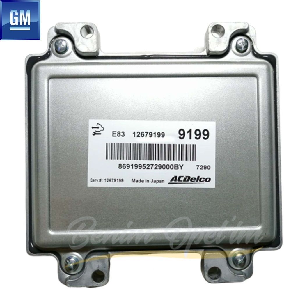 Elektrik | Motor Beyni 1.0/1.2/1.4/1.6/1.8 Aveo, Cruze, Spark, Trax, Adam, Astra J, Corsa D E, İnsignia A, Meriva B, Mokka, Zafira C GM Orijinal 12679199 - 12636386 | 12679199 | 