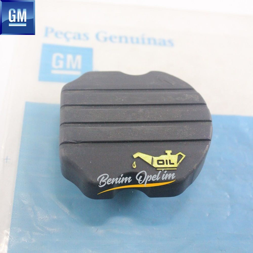Motor ve Debriyaj | Motor Yağ Depo Kapağı 1.7/2.0 Opel Astra G, Astra F, Vectra B, Omega B, Frontera A GM Orijinal 650092 - 90467648 | 650092 | 