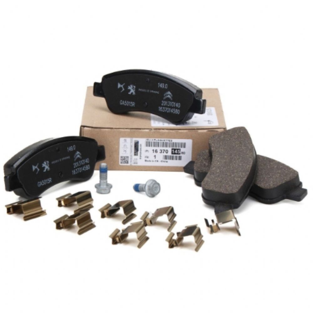 Yeni İhracat Ürünleri | Ön Fren Balatası (137Mm) Peugeot Partner Tepee, 206, 207, 208, 301, 2008 Eurorepar Orijinal 1637014580 - 4254.69 | 1637014580 | 