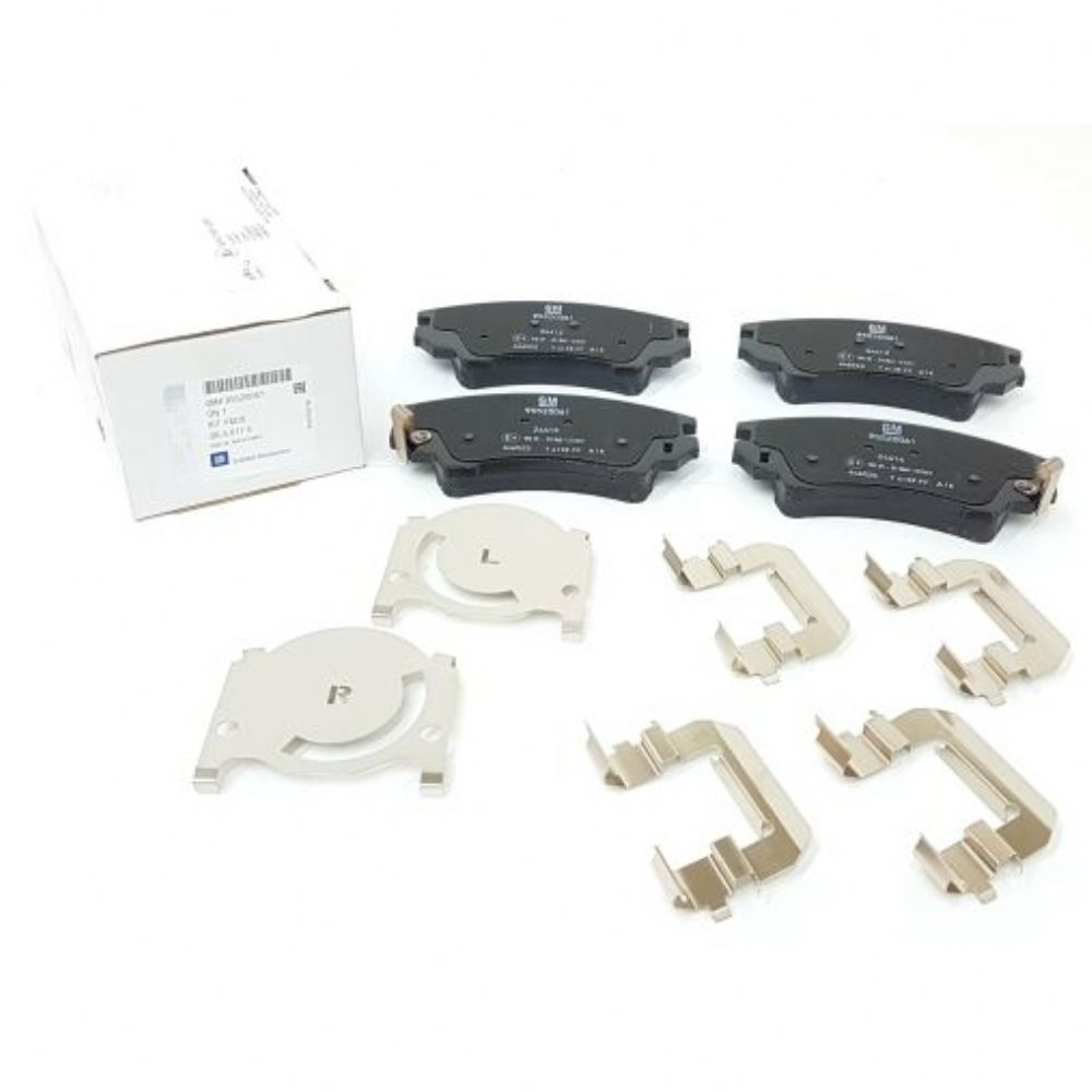 Yeni İhracat Ürünleri | Ön Fren Balatası (17 INCH 321 MM) Opel Astra J, Cascada, İnsignia A, Zafira C GM Orijinal 95520061 - 1605317 | 95520061 | 