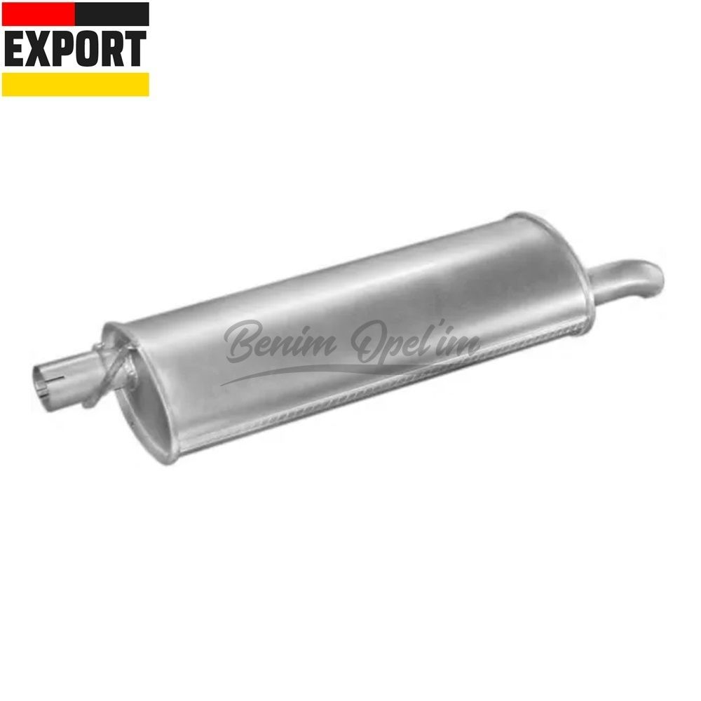 Yakıt ve Egzoz | Opel Astra F Komple Kuyruk Ve Arka Susturucu Egzozu 1.6/1.8/2.0 1. Sınıf Kaliteli 852932 | 852932B | 