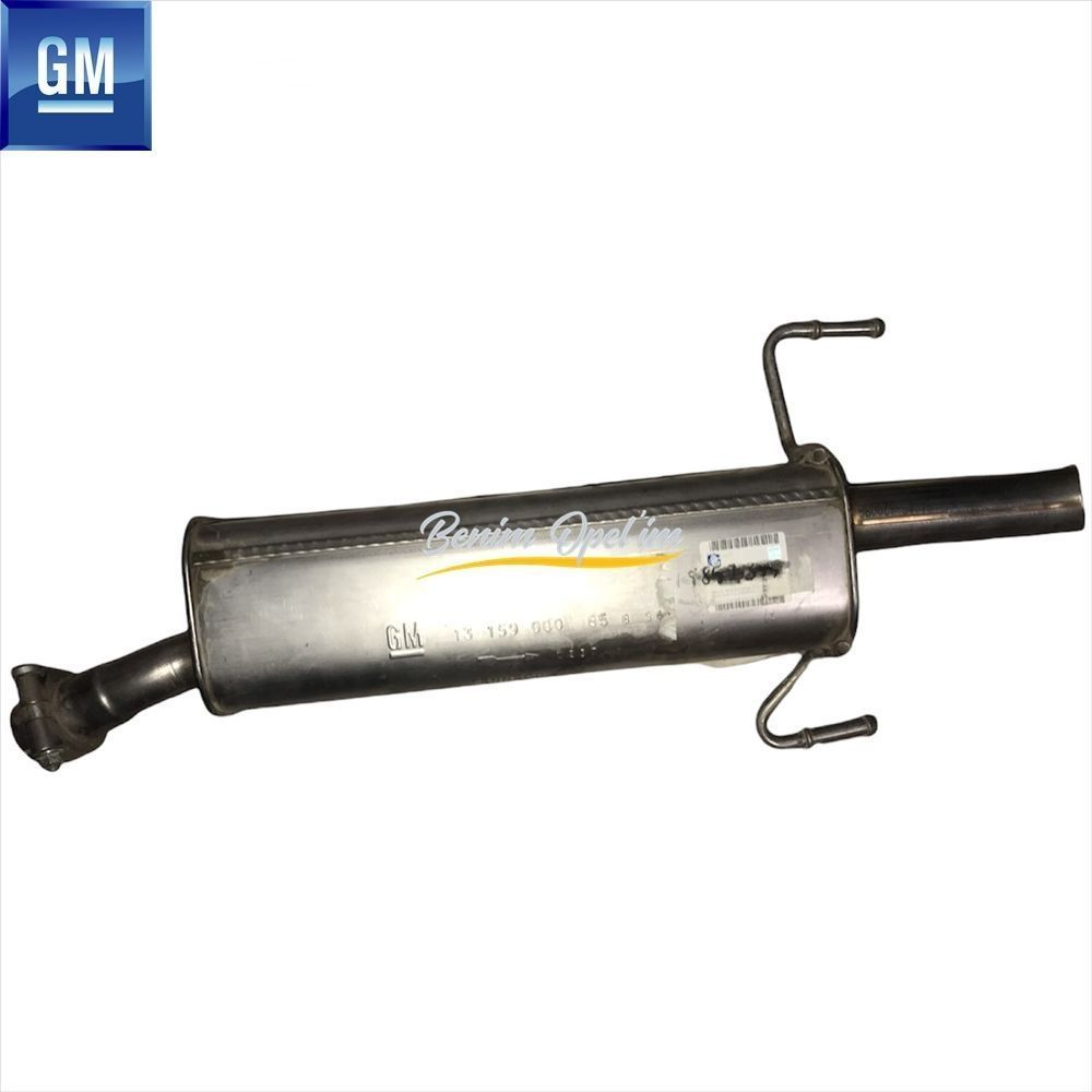Yakıt ve Egzoz | Opel Astra G HB, Astra H Gtc Komple Arka Egzoz Komple Twinport 1.4/1.6 GM Orijinal (ZK) 5852450 - 13183476 | 5852450 | 