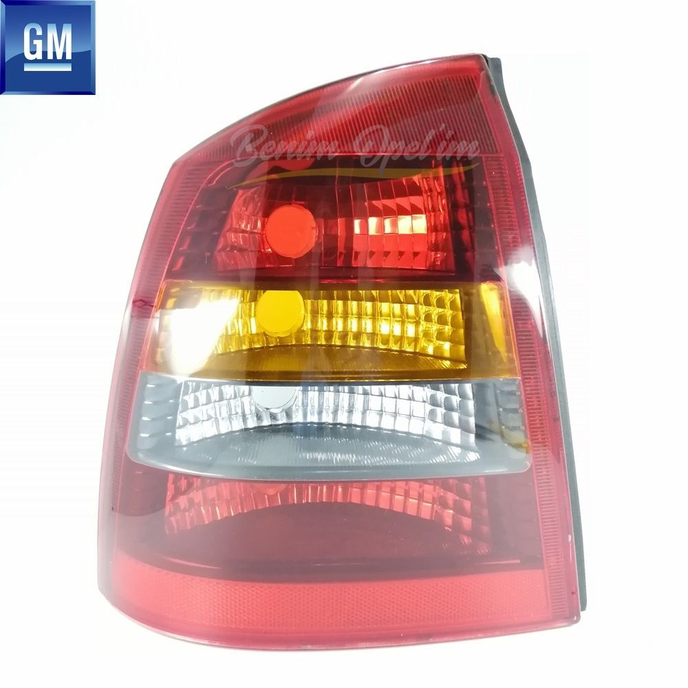 İç ve Dış Aydınlatma | Opel Astra G Sedan (NB) Sol Arka Stop Lambası Koyu GM Orijinal 1222077 - 93175674 | 1222077 | 