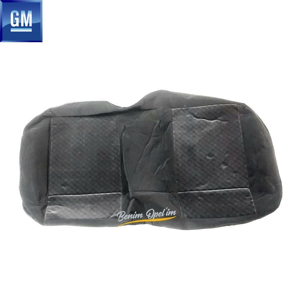 Orijinal Koltuk Kılıfı | Opel Astra G, Zafira A Arka Koltuk Oturak Kılıfı Siyah Gri (Döşeme) GM Orijinal 7307283 - 24450254 | 7307283 | 