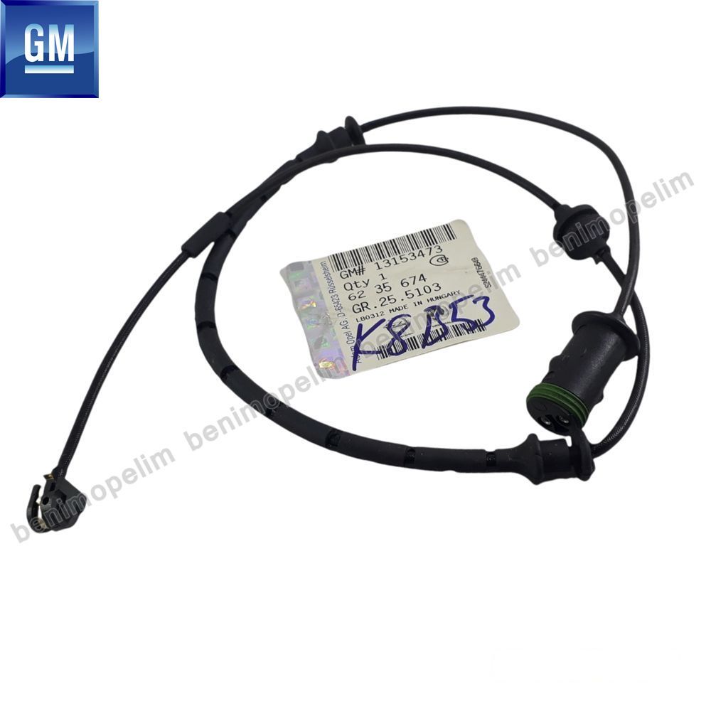 Elektrik | Opel Astra G, Zafira A Fren Balata Sensörü GM Orijinal 6235674 - 13153473 | 6235674 | 