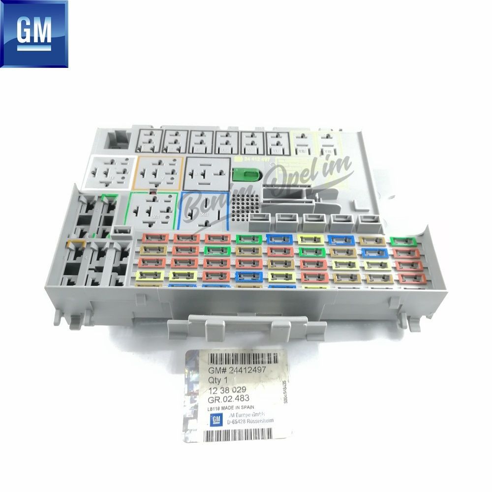 Elektrik | Opel Astra G, Zafira A Gösterge Paneli Sigorta Kutusu GM Orijinal 1238029 - 24412497 | 1238029 | 