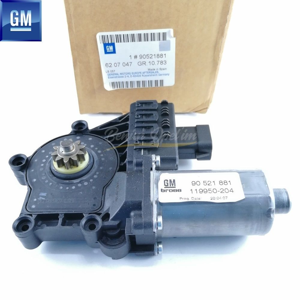 Ayna,Kapı ve Cam | Opel Astra G, Zafira A Komple Sol Ön Kapı Cam Motoru GM Orijinal 6207047 - 90521881 | 6207047 | 