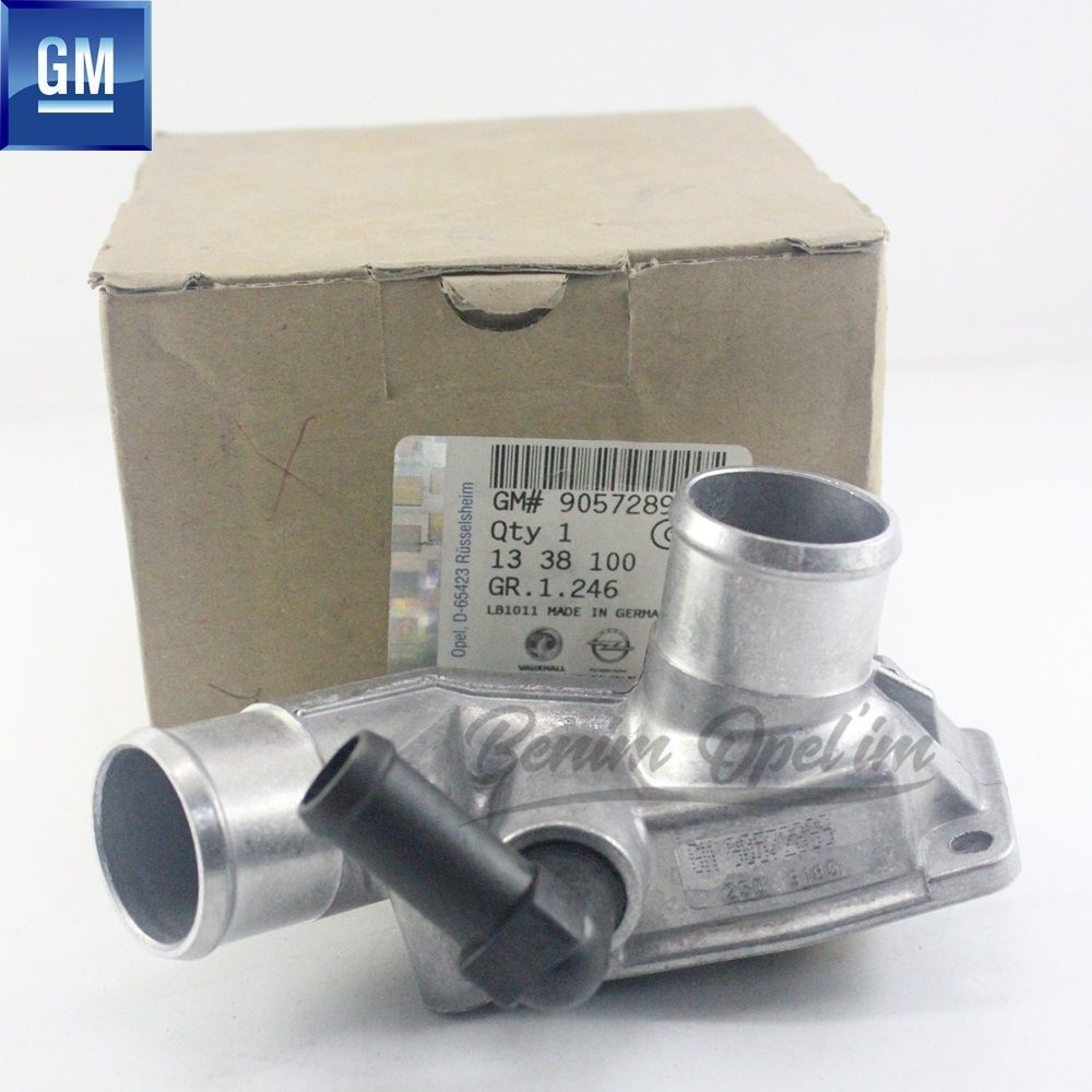 Soğutma ve Radyatör | Opel Astra G, Zafira A Termostat 2.0 Motor GM Orijinal 1338100 - 90572899 | 1338100 | 