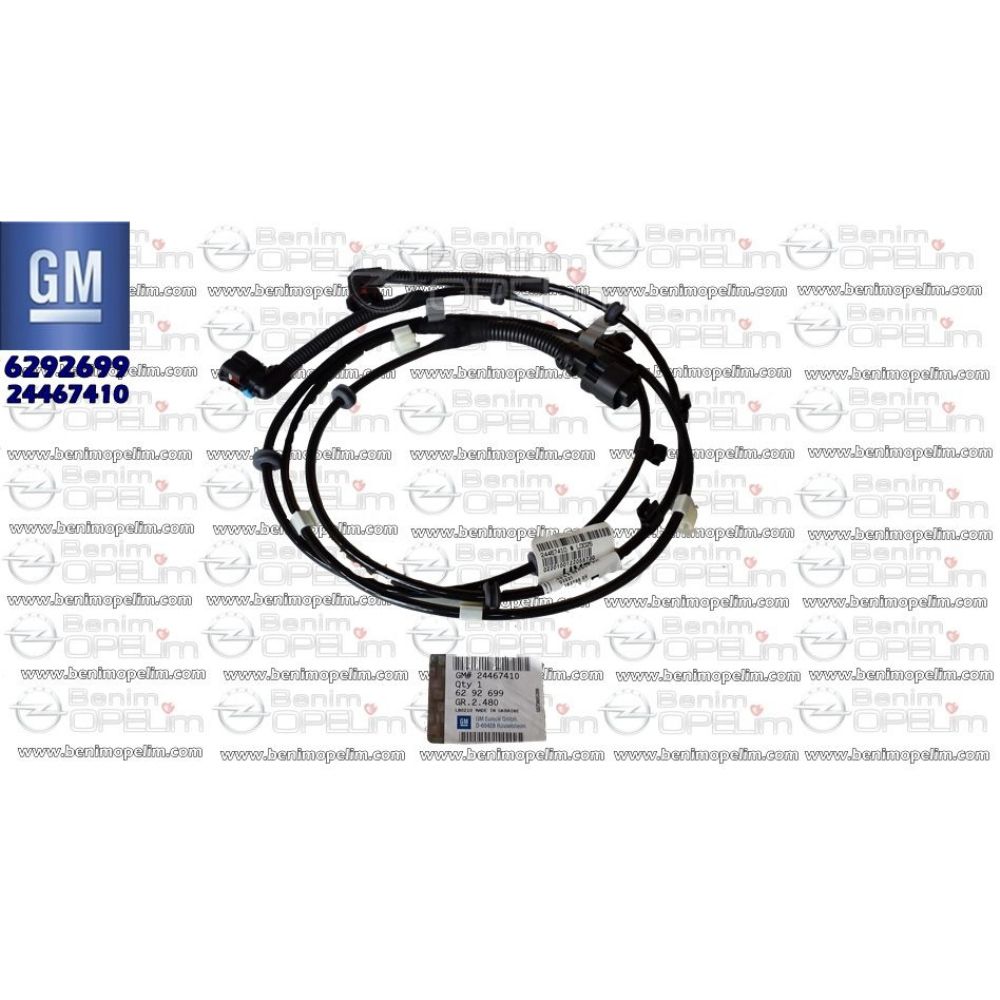 Elektrik | Opel Astra H Arka Abs Kablosu Ast, H GM Orijinal 6292699 - 24467410 | 6292699 | 