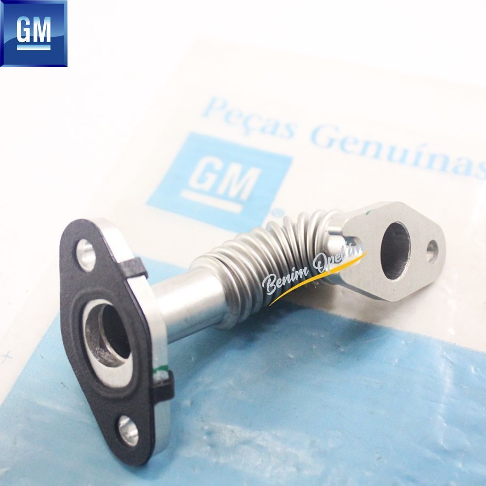 Yakıt ve Egzoz | Opel Astra H, Corsa D Turbo Geri Dönüş Borusu 1.3 GM Orijinal 860083 - 93184198 | 860083 | 