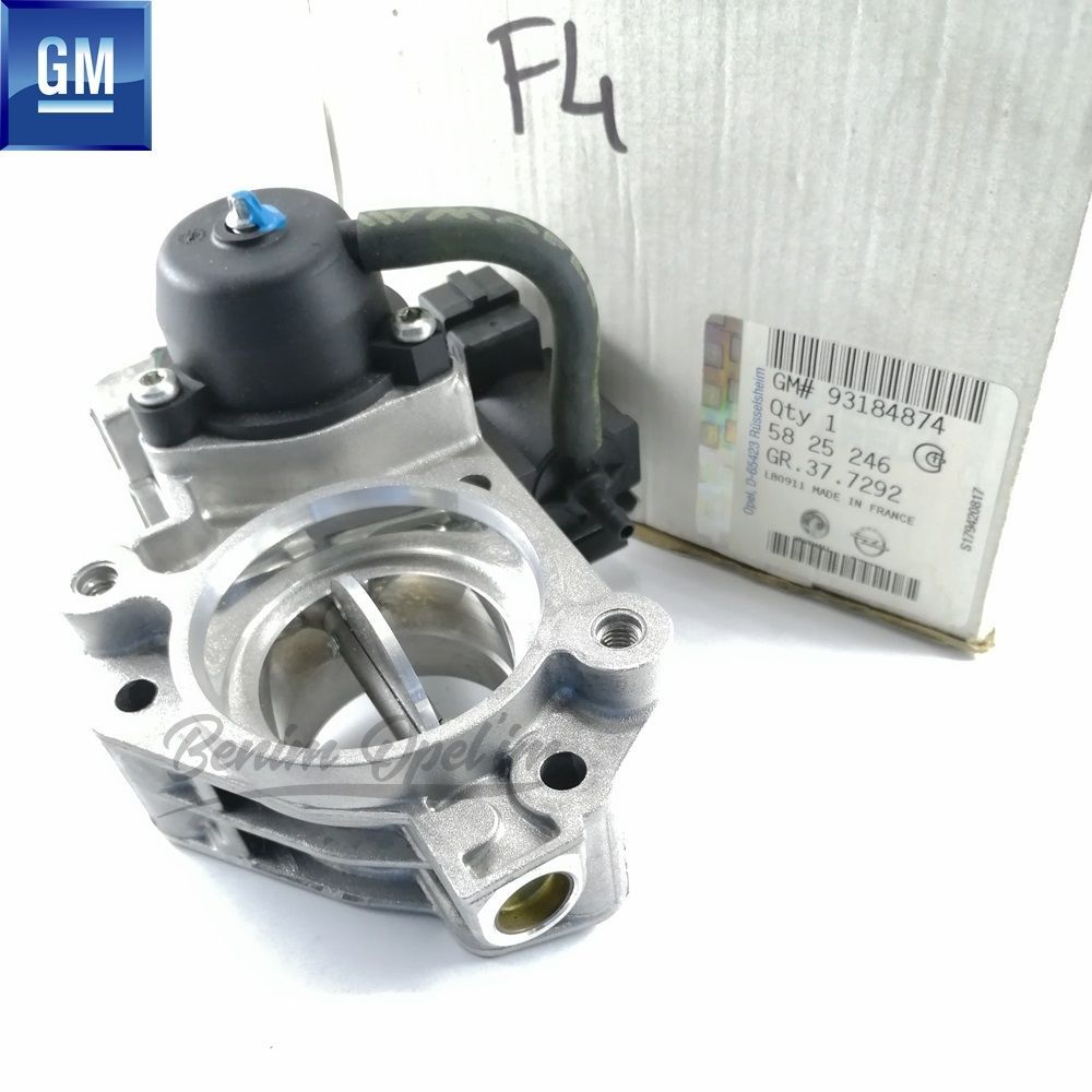 Yakıt ve Egzoz | Opel Astra H Gaz Kelebek Boğazı Z13DTH (1.3 Dizel) GM Orijinal 5825246 - 93184874 | 5825246 | 