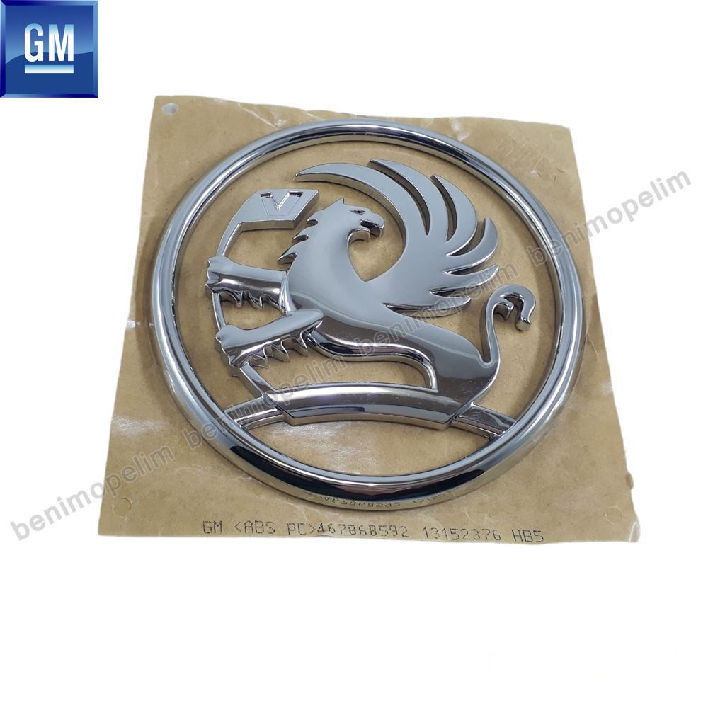 Amblem ve Yazı | Opel Astra H HB Arka Bagaj Amblemi Wauxhall GM Orijinal 93178749 - 129440 | 93178749 | 