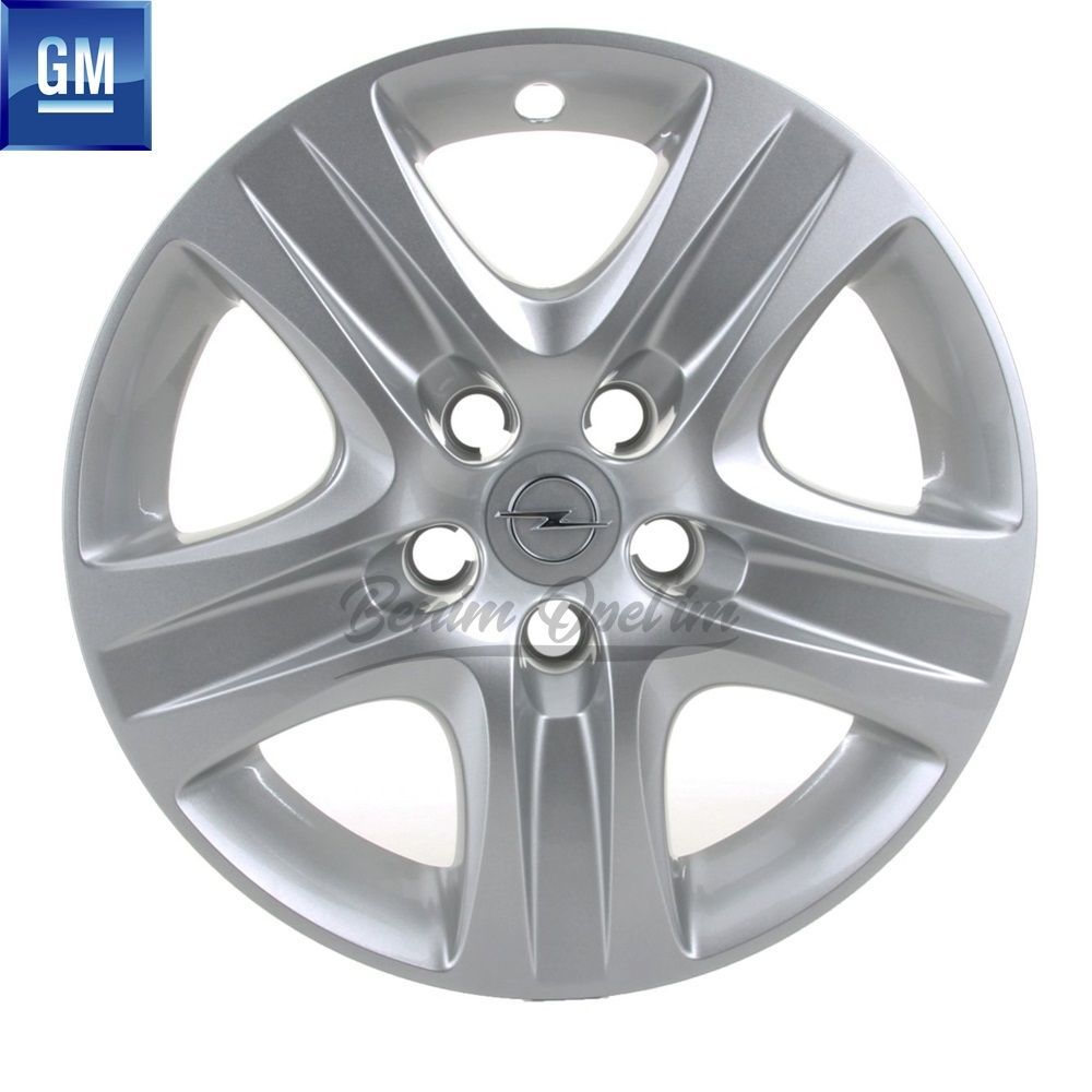 Dış Karoseri ve Kaporta | Opel Astra H Jant Kapağı 5 Kollu 5 Bijon 6.5Jx16 Gümüş Gri 16 İnç 1 Adet Fiyatı GM Orijinal 1006261 - 13282335 | 1006261 | 