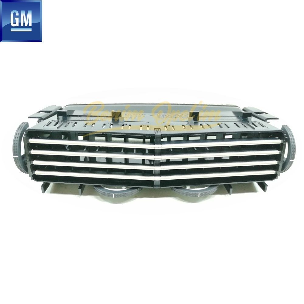 Havalandırma ve Klima Aksamı | Opel Astra H Komple Orta Havalandırma Izgarası Siyah GM Orijinal 1814699 - 13235190 | 1814699 | 