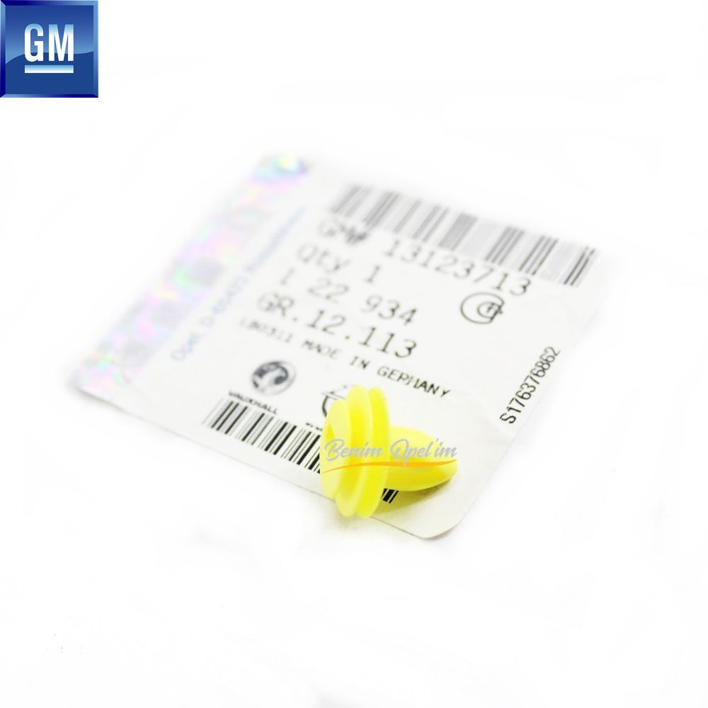 Dış Karoseri ve Kaporta | Opel Astra H Orta Direk Lastik Klipsi GM Orijinal 122934 - 13123713 | 122934 | 