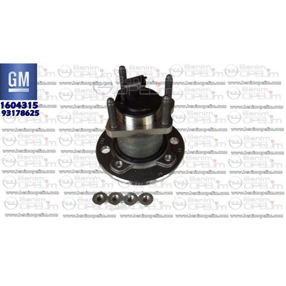 Süspansiyon ve Aks | Opel Astra H Porya Arka 4 Bijon Ast, H GM Orijinal 1604315 - 93178625 | 1604315 | 