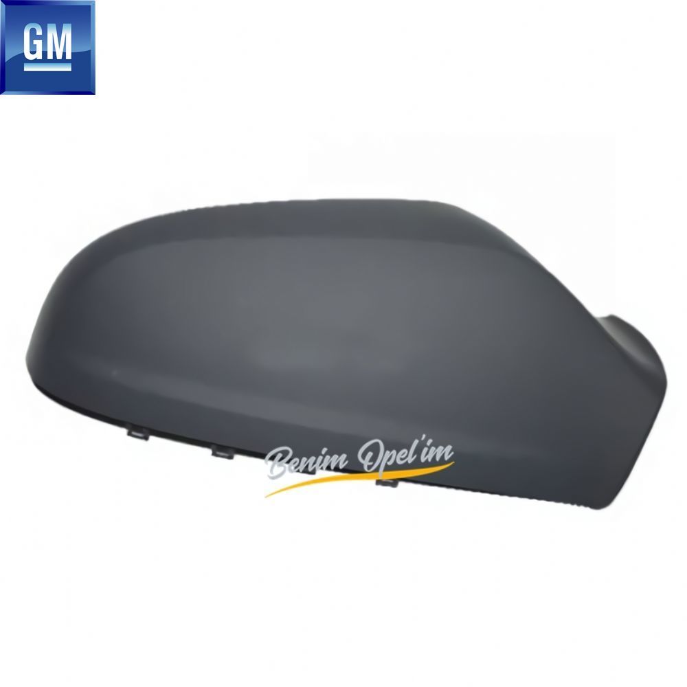 Ayna,Kapı ve Cam | Opel Astra H Sağ Dış Dikiz Ayna Kapağı Astarlı Büyük Tip GM Orijinal 1428348 - 13300591 | 1428348 | 