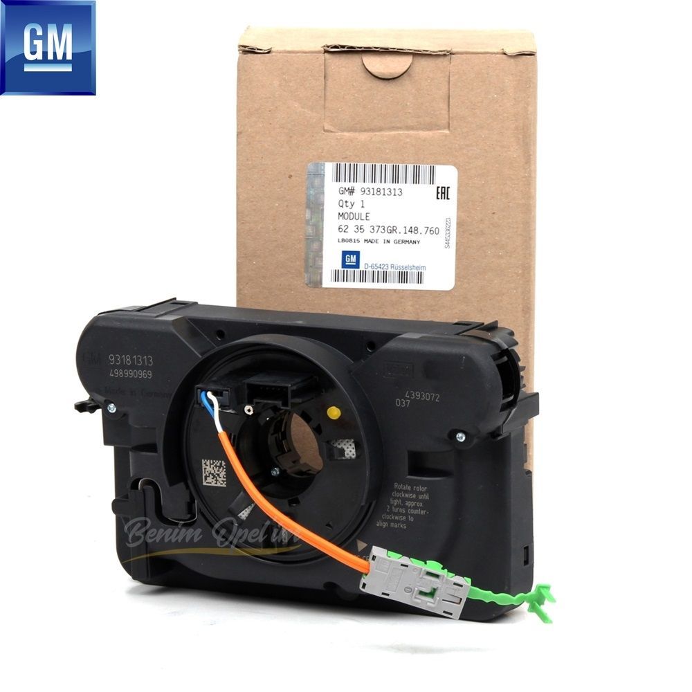 Elektrik | Opel Astra H Tek Kademeli Direksiyon Modülü 433Mhz GM Orijinal 6235373 - 93181313 | 6235373 | 