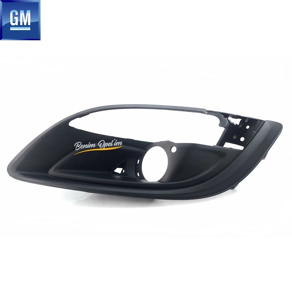Dış Karoseri ve Kaporta | Opel Astra J Ön Sol Sis Farı Panjuru Nikelajsız Tip (Sis Çerçevesi) GM Orijinal 13440452 - 1223289 | 13440452 | 
