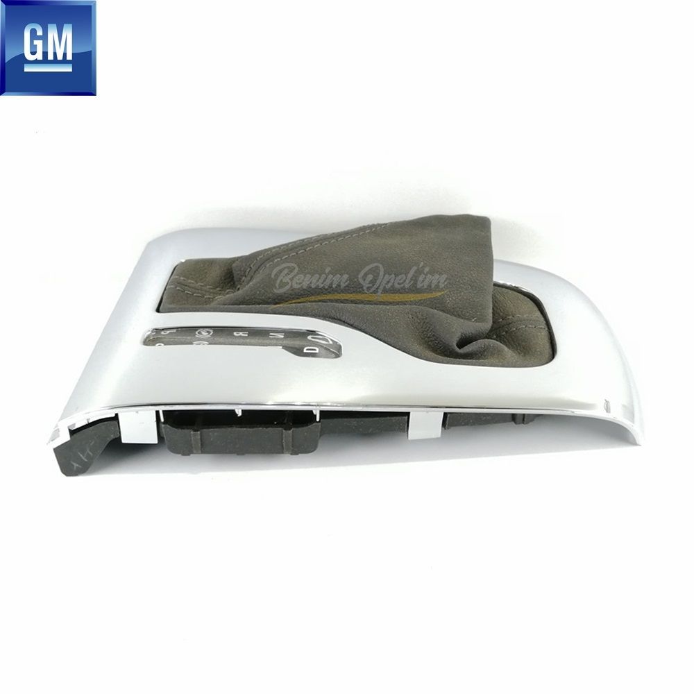 Mekanik Şanzıman | Opel Astra J siyah  Körüklü Otomatik Vites Kolu Panosu spor paket 22x13 ölcü Krom GM Orijinal 784030 - 13345965 | 784030 | 