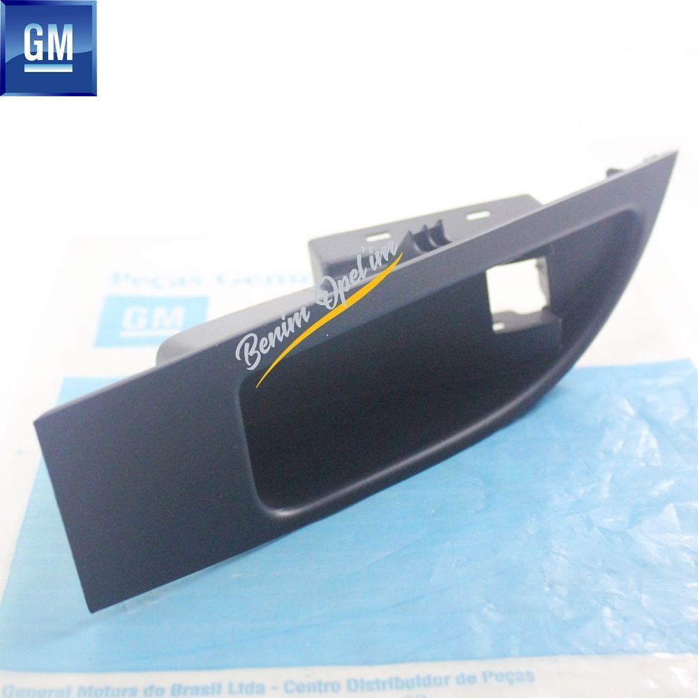 Ayna,Kapı ve Cam | Opel Astra J Sol Arka Kapı Kolu Cam Açma Düğme Çerçeve Kapağı Sol GM Orijinal 1238431 - 13301132 | 1238431 | 