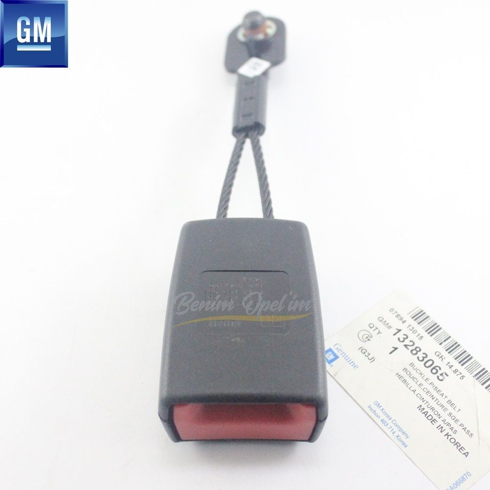 Karoseri İç Trim ve İç Parçalar | Opel Astra J Sol Ön Emniyet Kemeri Tokası (Sürücü Tarafı) GM Orijinal 13283065 - 197779 | 13283065 | 