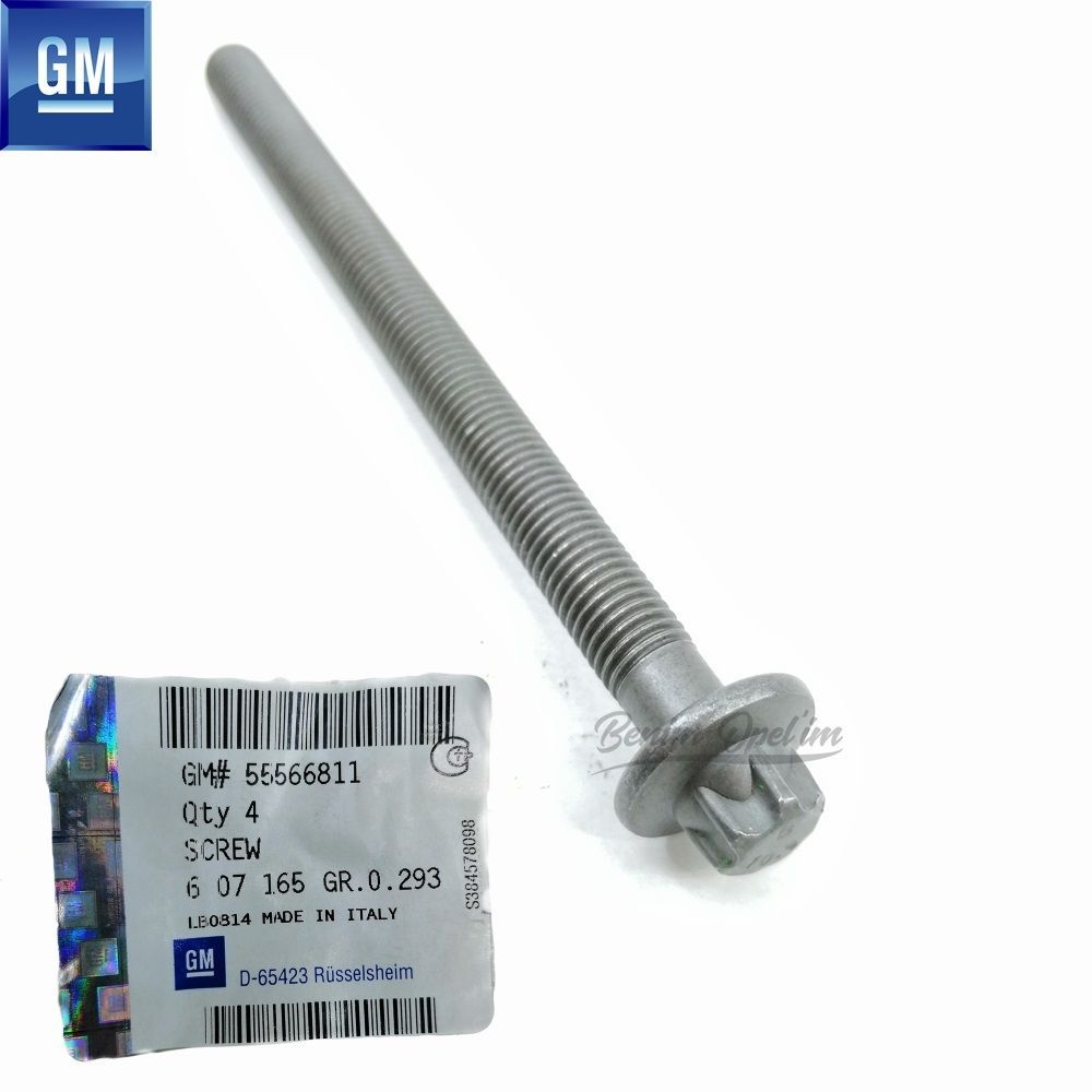 Alet Takımı Ürünleri | Opel, Chevrolet 12 Dişli Silindir Kapak Civatası M9X1.25X121mm GM Orijinal 607165 - 55566811 | 607165 | 
