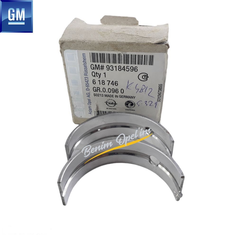 Motor ve Debriyaj | Opel Chevrolet Ana Yatak Z16XEP GM Orijinal 618746 - 93184596 | 618746 | 
