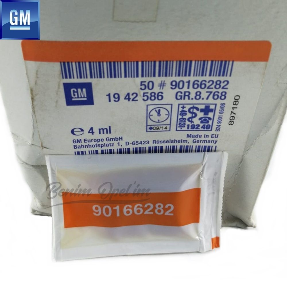 Periyodik Bakım Ürünleri | Opel, Chevrolet şanzuman  Arka Balata Tamir Yağı 4Ml., 5.5Ml. (Gres Yağı) GM Orijinal 1942586 - 90166282 | 1942586 | 