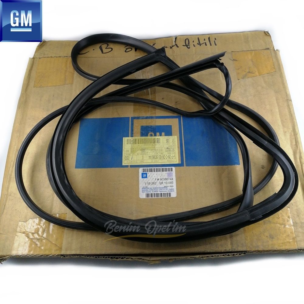 Ayna,Kapı ve Cam | Opel Corsa B Ön Cam Fitili Komple GM Orijinal 110282 - 90386744 | 110282 | 