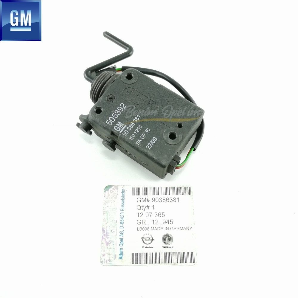Ayna,Kapı ve Cam | Opel Corsa B Yakıt Depo Kapağı Kilit Motoru GM Orijinal 1207365 - 90386381 | 1207365 | 