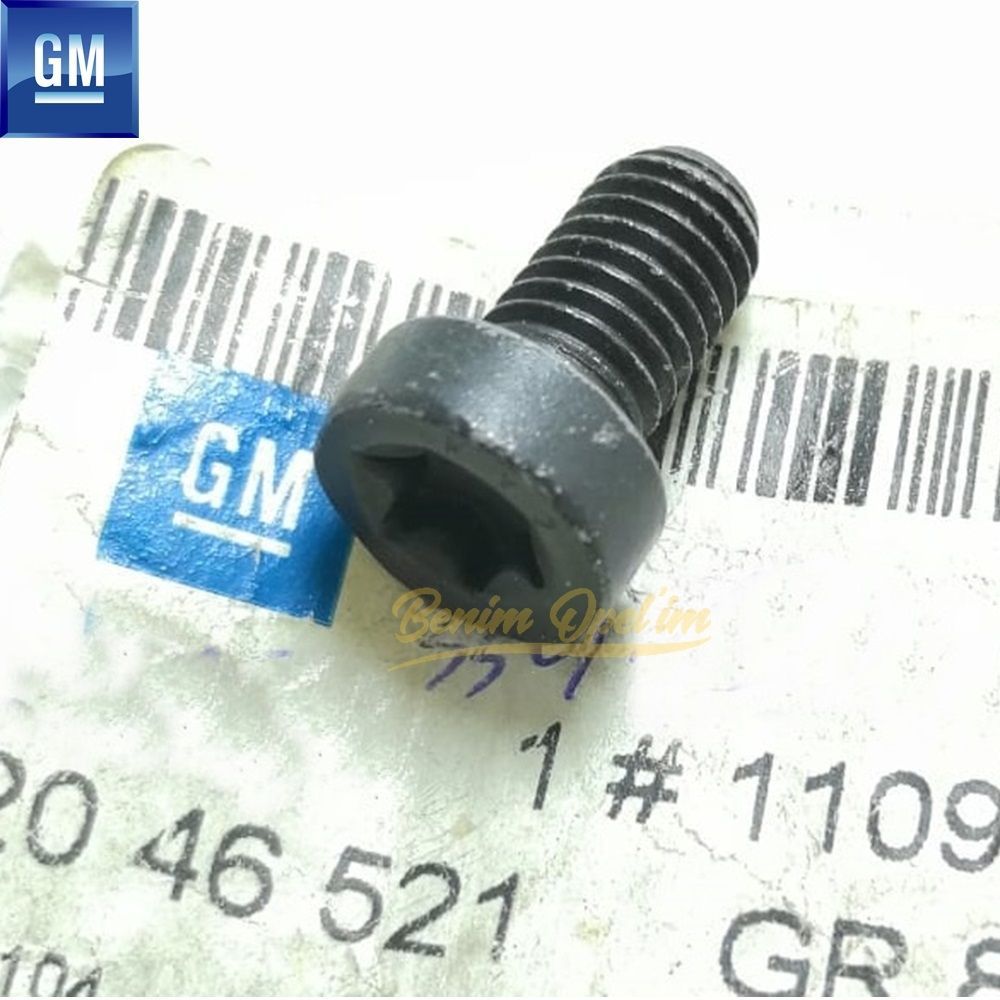 Dış Karoseri ve Kaporta | Opel Corsa C, Combo C Kapı Gergi Vidası M8X14 GM Orijinal 2046521 - 11097372 | 2046521 | 