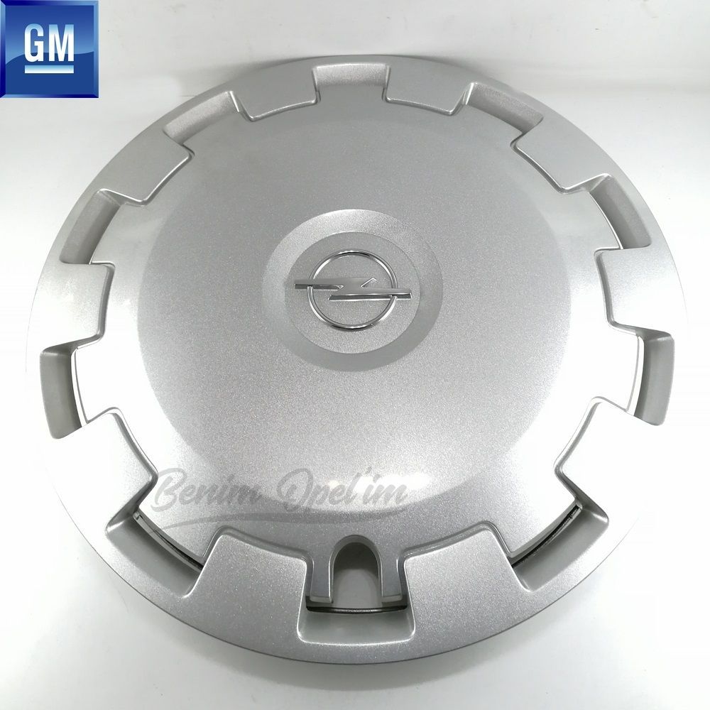 Dış Karoseri ve Kaporta | Opel Corsa C Jant Kapağı Gümüş Gri 5.1/2J X14 14 İnç Kod Le 1 Adet Fiyatı GM Orijinal 6006048 - 13111171 | 13111171 | 