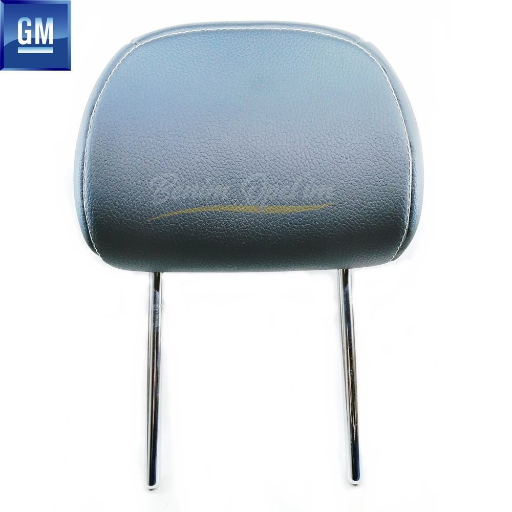 Karoseri İç Trim ve İç Parçalar | Opel Corsa D Beyaz Dikişli Deri Sağ Ön Koltuk Başlığı Füme GM Orijinal 7261804 - 13214136 | 7261804 | 