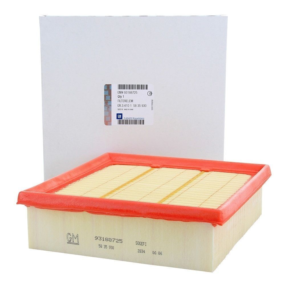 Periyodik Bakım Ürünleri | Opel Corsa D Hava Filtresi Süngersiz Z12Xep Z14Xep Orijinal 93188725 | 93188725 | 