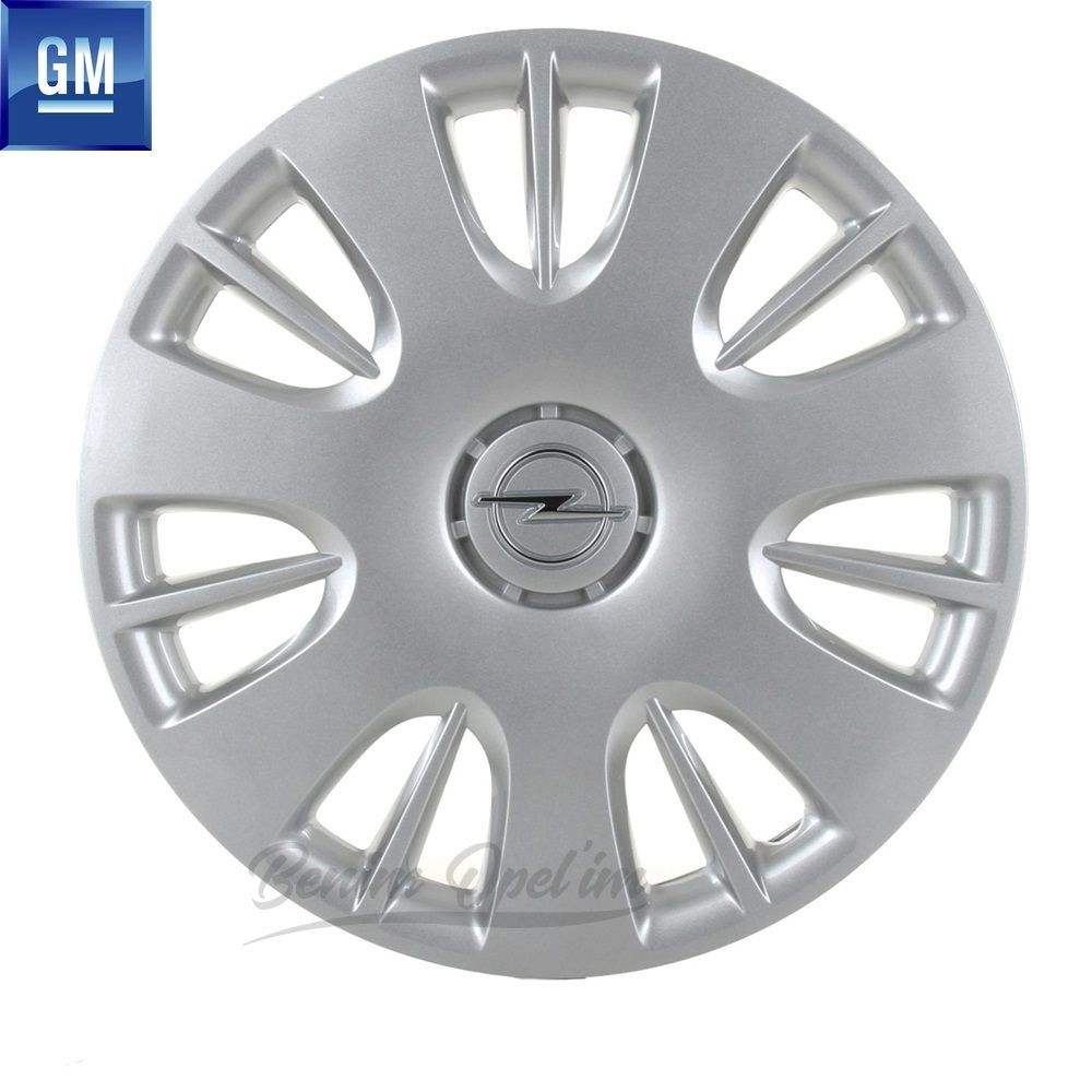 Dış Karoseri ve Kaporta | Opel Corsa D Jant Kapağı Gümüş Gri 15 İnç Kod: Qb 1 Adet Fiyatı GM Orijinal 6006095 - 13214814 | 6006095 | 