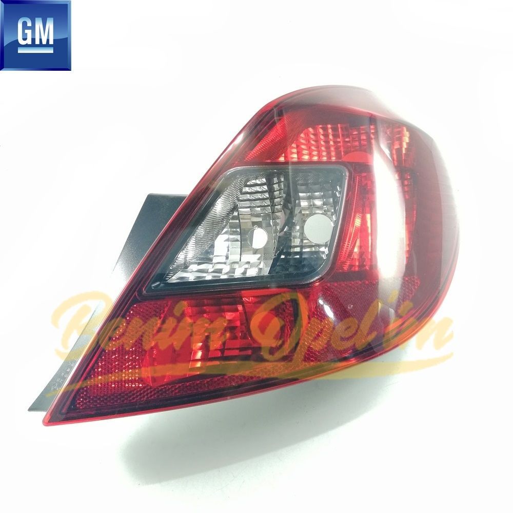İç ve Dış Aydınlatma | Opel Corsa D Komple Sağ Arka Stop Lambası Koyu Renkli GM Orijinal 93196754 - 1222200 | 93196754 | 