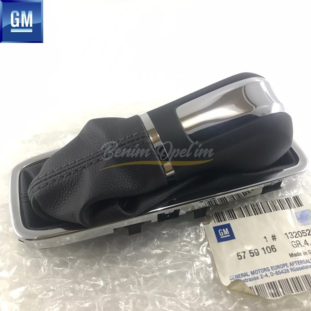 Mekanik Şanzıman | Opel Corsa D Körüklü Otomatik Vites Topuzu Krom GM Orijinal 5759106 - 13205200 | 5759106 | 