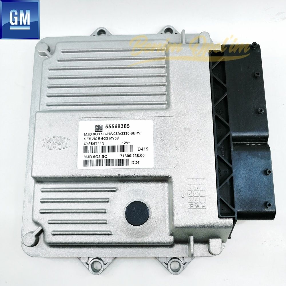 Elektrik | Opel Corsa D Motor Beyni 1.3 Dizel Z13DTJ GM Orijinal 1232296 - 55568385 | 1232296 | 
